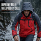 Men's Windproof Hooded Outdoor Windbreaker