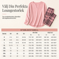Set med stickad topp och rutiga leggings för kvinnor