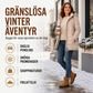 Vintervarma halkfria snöstövlar för kvinnor