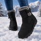 Vintervarma halkfria snöstövlar för kvinnor