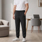 Vindtäta, vadderade termobyxor för män