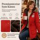 Parkajacka med huva och varmt foder för kvinnor