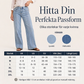 Vida jeans med söm fram för kvinnor