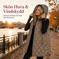 📢🎉50 % rabatt!!!🛍️✨Vadderad ärmlös huvtröja för damer, medellång, fritidsstil