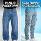 Slim Fit Denim Cargo Pants