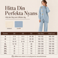 🛍️ Specialerbjudande ✨ Elegant set med damtröja med hög hals och byxor med vida ben – bekväm passform och elegant look