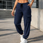 Damavslappnade cargojoggers