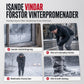 Unisex fodrade varma fleecebyxor