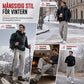 Unisex fodrade varma fleecebyxor