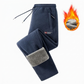 Unisex fodrade varma fleecebyxor
