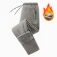 Unisex fodrade varma fleecebyxor