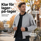Klassisk lättviktsbomberjacka för män