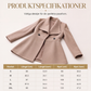 🍂Höstens exklusiva erbjudande|Elegant Mellanlång Kappa för Dam – Skräddad Siluett & Tidlös Stil