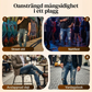 Stilsnygga slitna skinny jeans för män