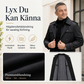 Herrtrenchcoat med avtagbart foder