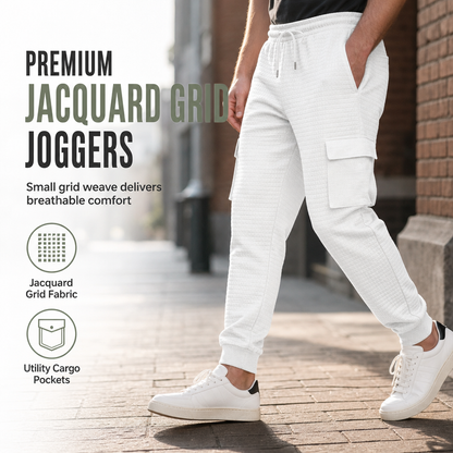 Men's Casual Cargo Jogger Pants
