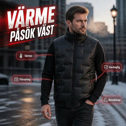 Värmeisolerad verktygsväst