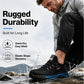 Men Steel Toe Safety Shoes Breathable Work Sneakers