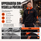 Varm, avslappnad sweatshirt med kvartscardinaldragkedja för män