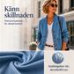 Kvinnlig ledig denimkofta med V-ringning