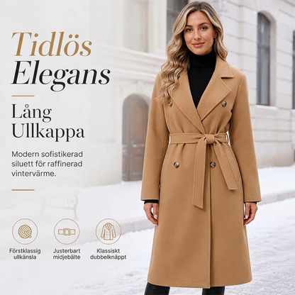 Elegant trenchcoat med skärp