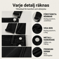 Damoverall i denim med vida ben och fickor