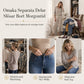 Elegant, blommig, kroppsnära jumpsuit med vida ben