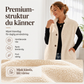 Varmt sherpa-väst för kvinnor, ledig stil