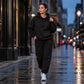 Skönt 2-delat set med huvtröja och joggingbyxor för dam