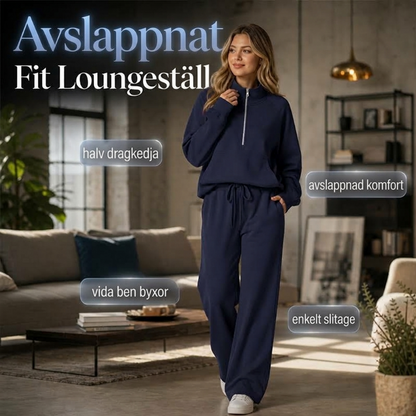 Lounge-set i avslappnad passform för kvinnor