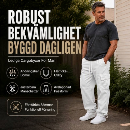 Kvinnors lediga arbetsbyxor med dragsko
