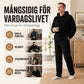 Casual set med huvtröja och mjukbyxor för män
