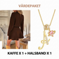 ✨💓Kvinnors mock neck stickad A-linje mini kjol