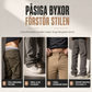 Kvinnors lediga enfärgade cargo-joggers