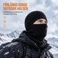 Varma stickad balaclava-mössa Vindvinter vintermoössa och ansiktsmask för kallt väder huva