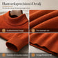 Varm vintertröja för män, slim fit, pullover i stickad design