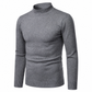 Varm vintertröja för män, slim fit, pullover i stickad design