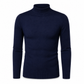 Varm vintertröja för män, slim fit, pullover i stickad design