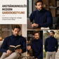 Herrslimstickad tröja med turtleneck