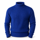 Herrslimstickad tröja med turtleneck
