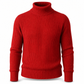 Herrslimstickad tröja med turtleneck