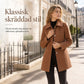 ✈️Fri frakt📢🎉50 % rabatt!!!🛍️✨Elegant trenchcoat i medeltida rutmönster för damer, perfekt för både höst och vinter