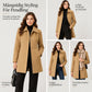✈️Fri frakt📢🎉50 % rabatt!!!🛍️✨Elegant trenchcoat i medeltida rutmönster för damer, perfekt för både höst och vinter