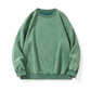 🥰Unisex vintage-tröja i tvättad, tjock kvalitet med rund hals
