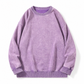🥰Unisex vintage-tröja i tvättad, tjock kvalitet med rund hals