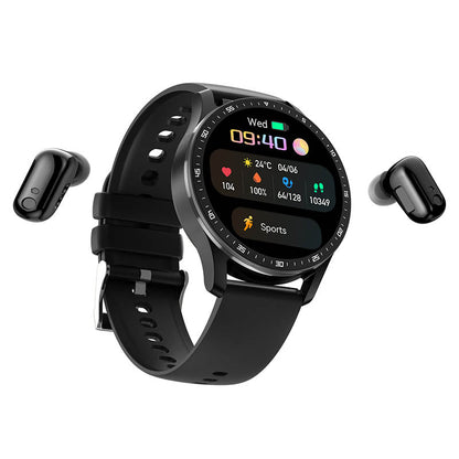 2 I 1 SMARTWATCH MED HÖRLURAR (FÖR IPHONE OCH ANDROID)