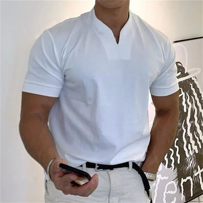 2024 Gentlemans business kortärmad fitness-T-shirt