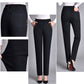 Damjeans med sidofickor och elastisk midja